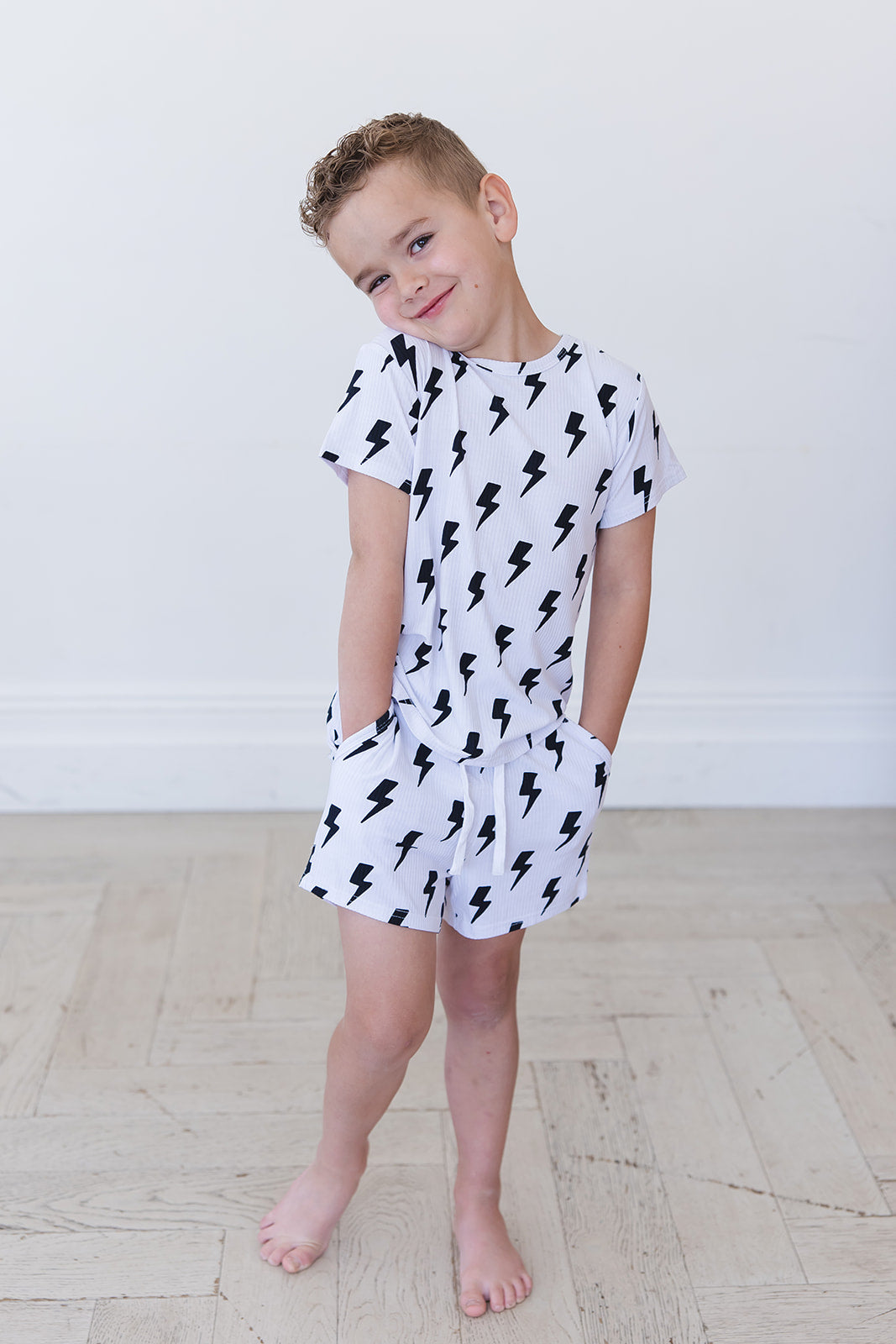Bowie (ribbed) - Pocket Short Set