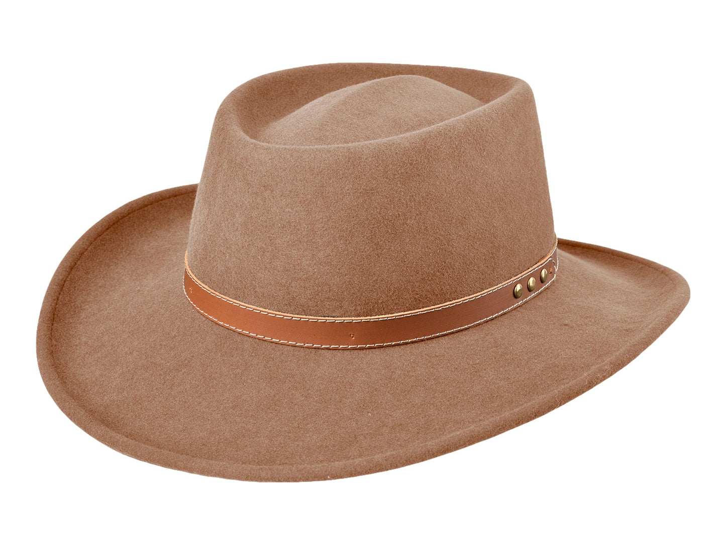 Outdoor Wool Felt Hat Merino Gambler
