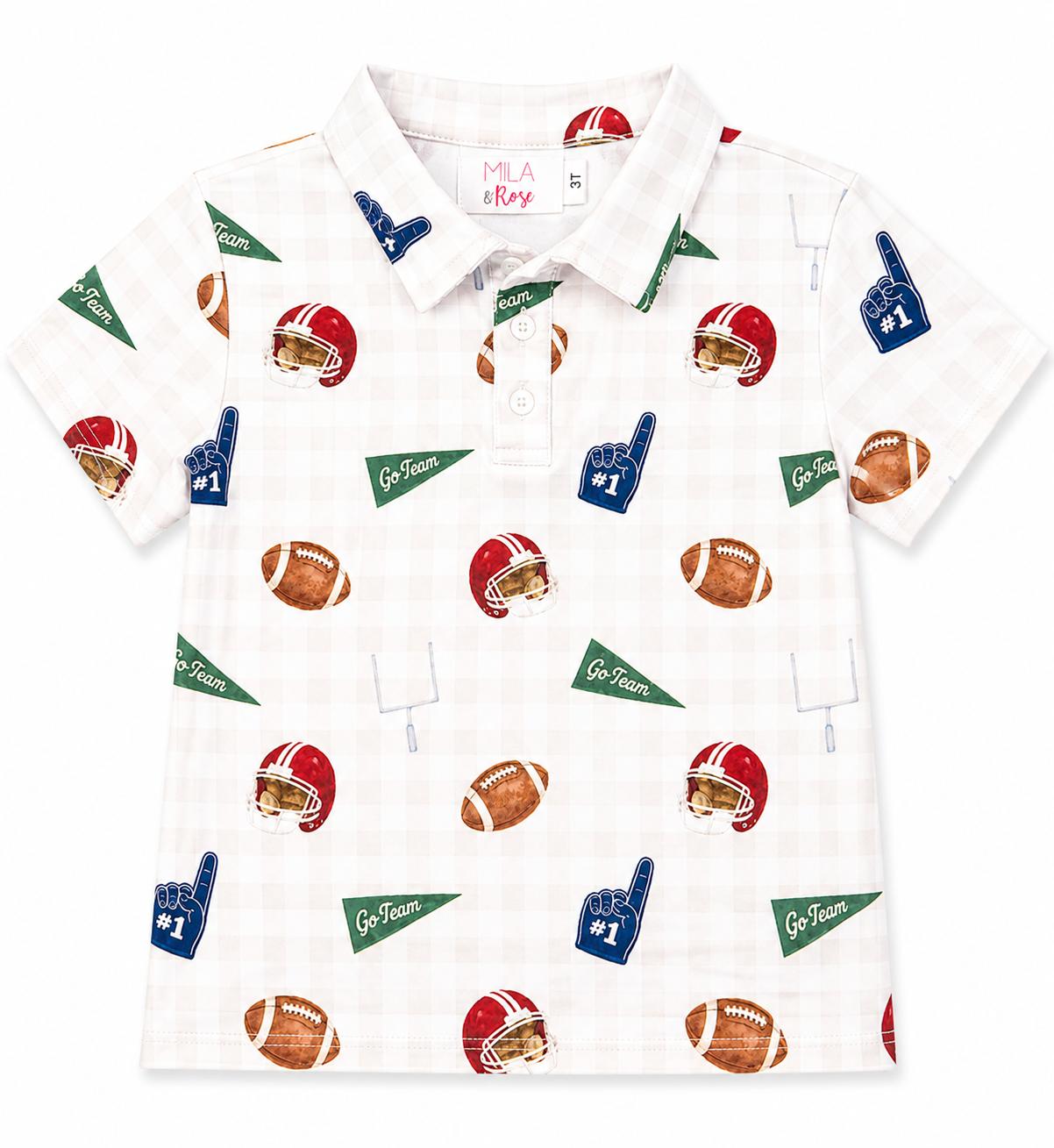 Boys Friday Night Lights S/S Polo