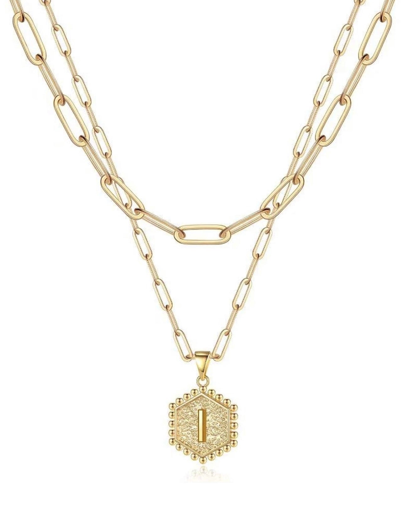 Beautiful Gold Layered Initial Necklaces (A-Z)