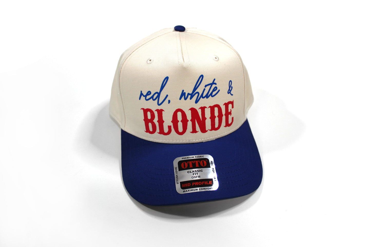 Red, White and Hair Color Snapback