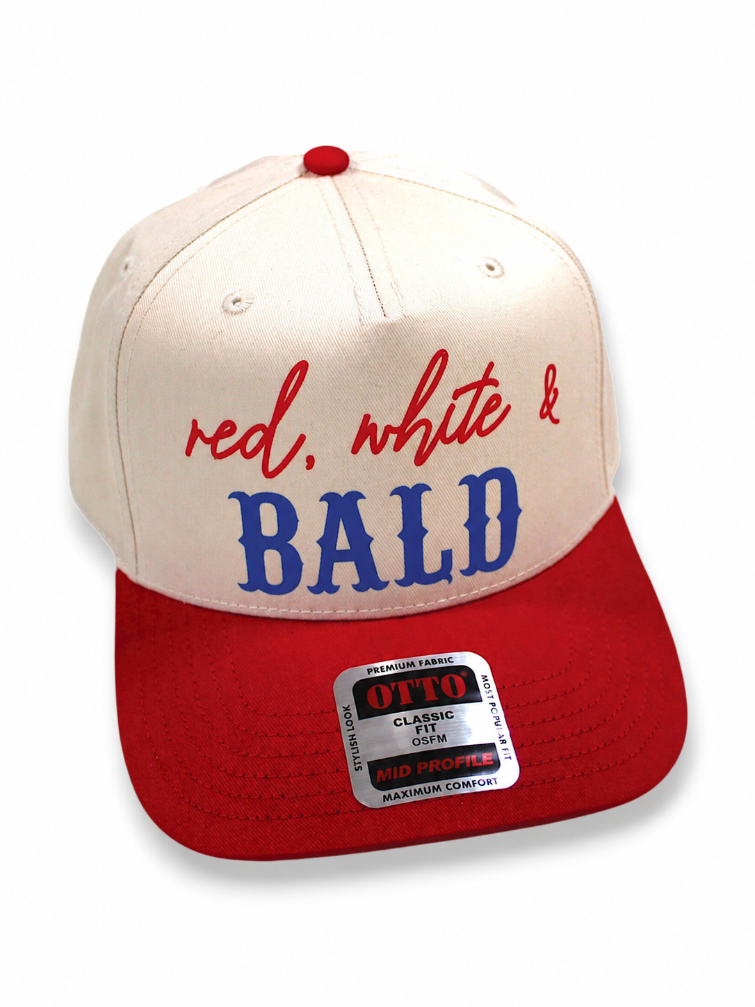 Red, White and Hair Color Snapback