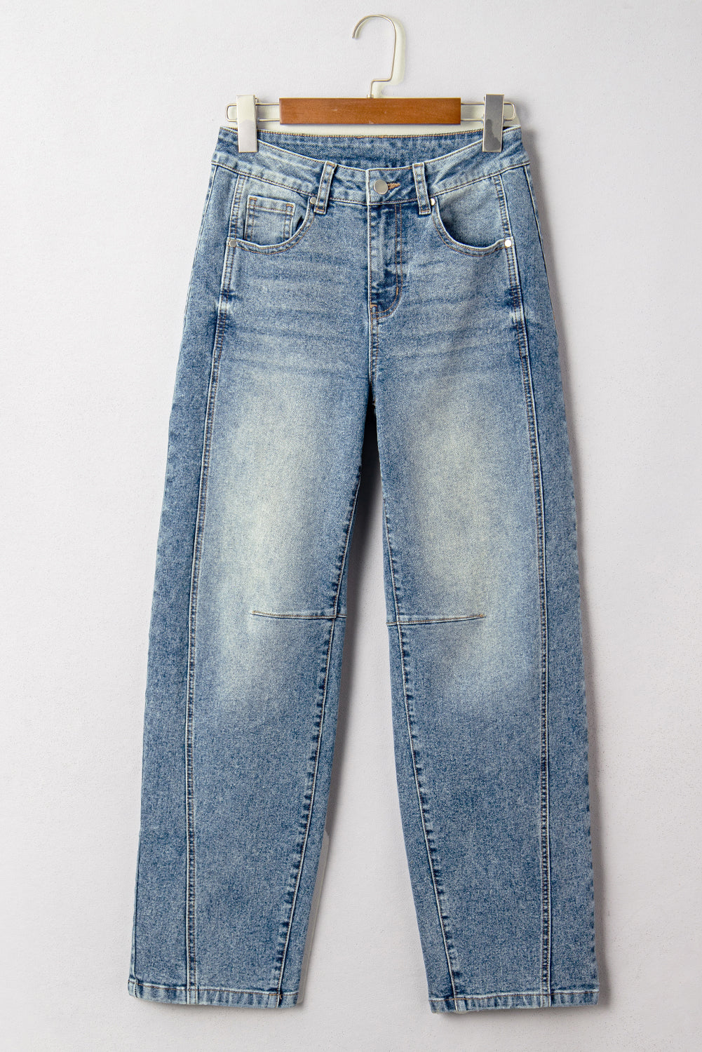 Blythe Vintage Washed Seam Detail Jeans