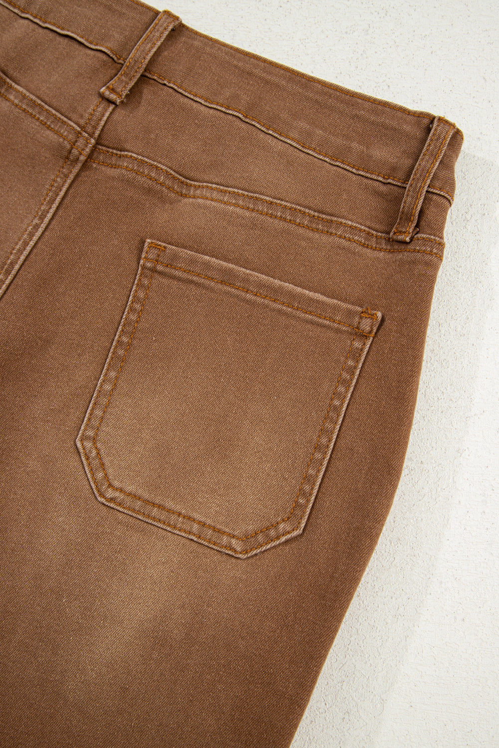 Willow Cropped High Rise Wide Leg Jeans - Breen