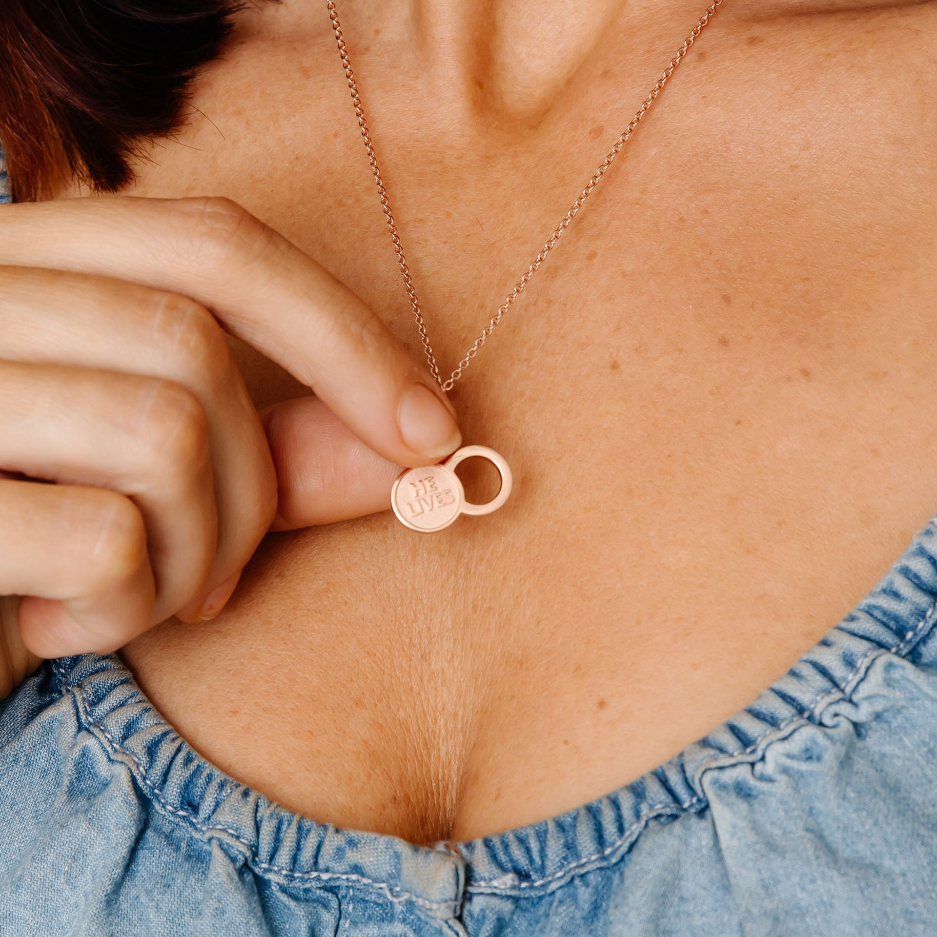 The Empty Tomb Pendant Necklace